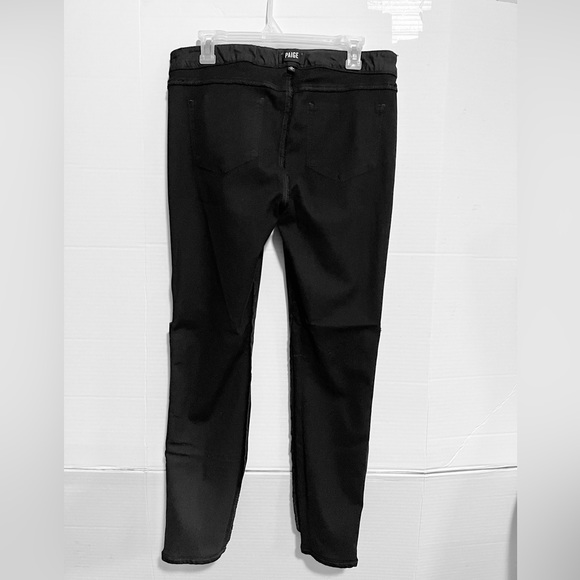Paige   Verdugo Ankle Midrise Ultra Skinny jeans size 32 Black - Picture 10 of 14